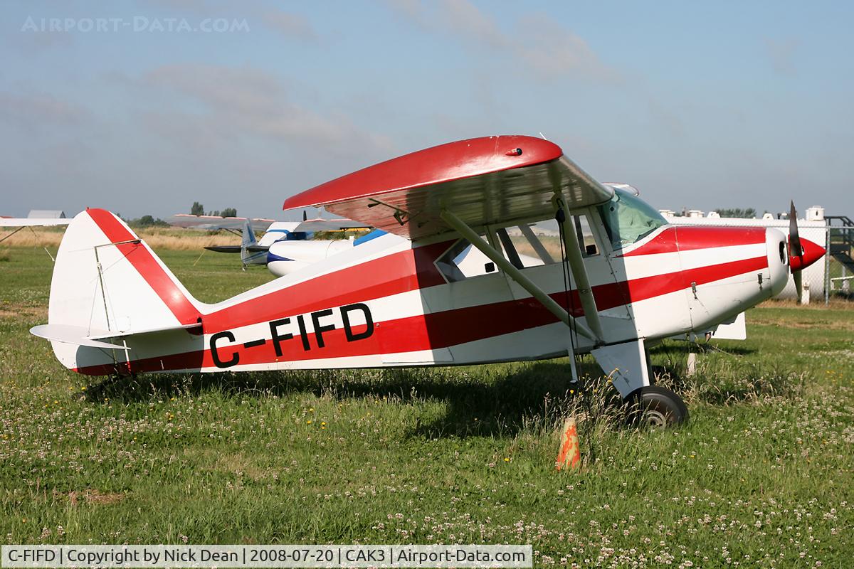 C-FIFD, 1957 Piper PA-22-150 C/N 22-4998, Delta Airpark BC