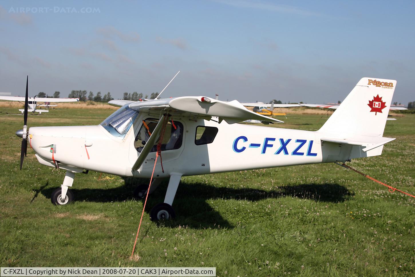 C-FXZL, 2004 Ultravia Pelican PL C/N 673, Delta Airpark BC