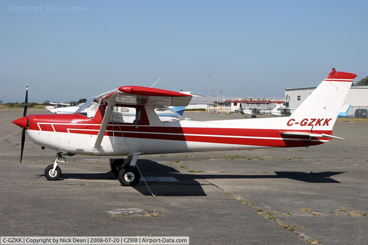 C-GZKK, 1977 Cessna 152 C/N 15280305, Boundary Bay BC