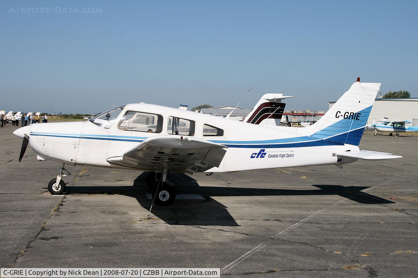 C-GRIE, 1978 Piper PA-28-161 Warrior II C/N 287816055, Boundary Bay BC