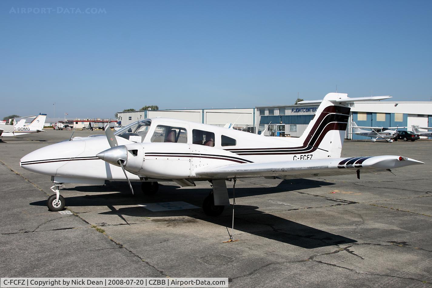 C-FCFZ, 1979 Piper PA-44-180 Seminole C/N 44-7995098, Boundary Bay BC