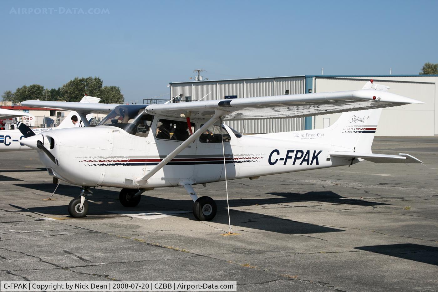 C-FPAK, Cessna 172R C/N 17280100, Boundary Bay BC
