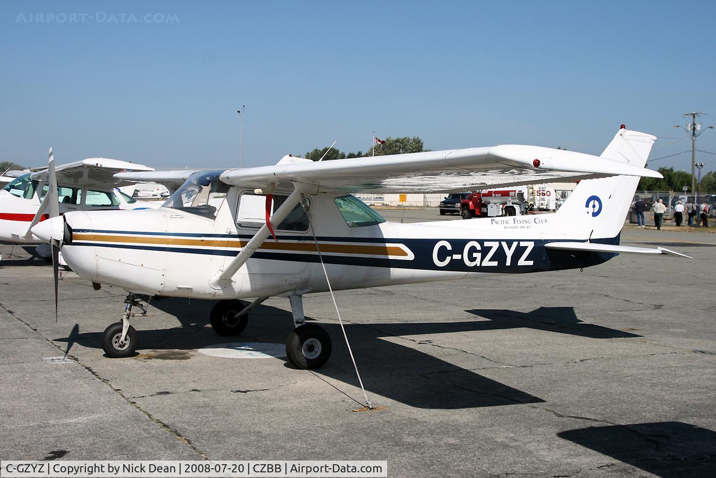 C-GZYZ, 1978 Cessna 152 C/N 15281441, Boundary Bay BC