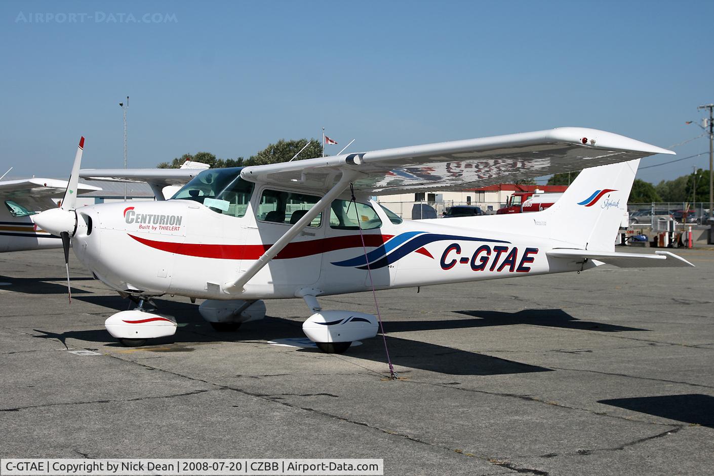 C-GTAE, 1981 Cessna 172P C/N 17275120, Boundary Bay BC