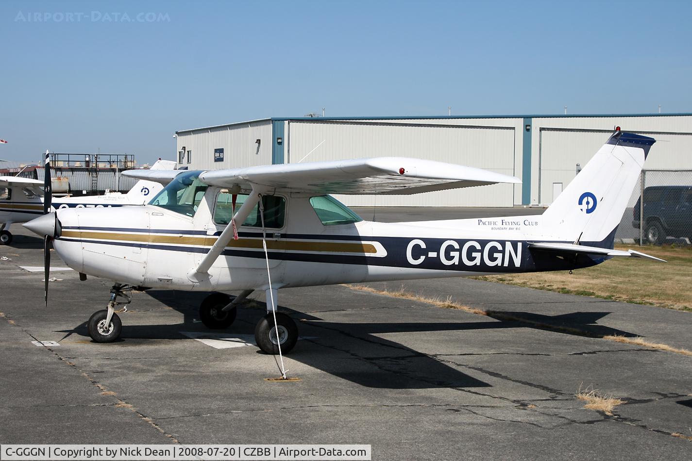 C-GGGN, 1980 Cessna 152 C/N 15284382, Boundary Bay BC