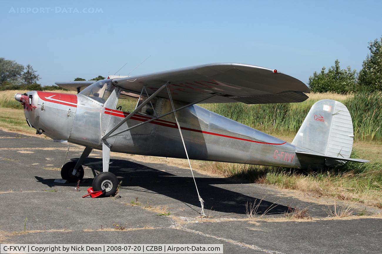 C-FXVY, 1947 Cessna 120 C/N 12876, Boundary Bay BC