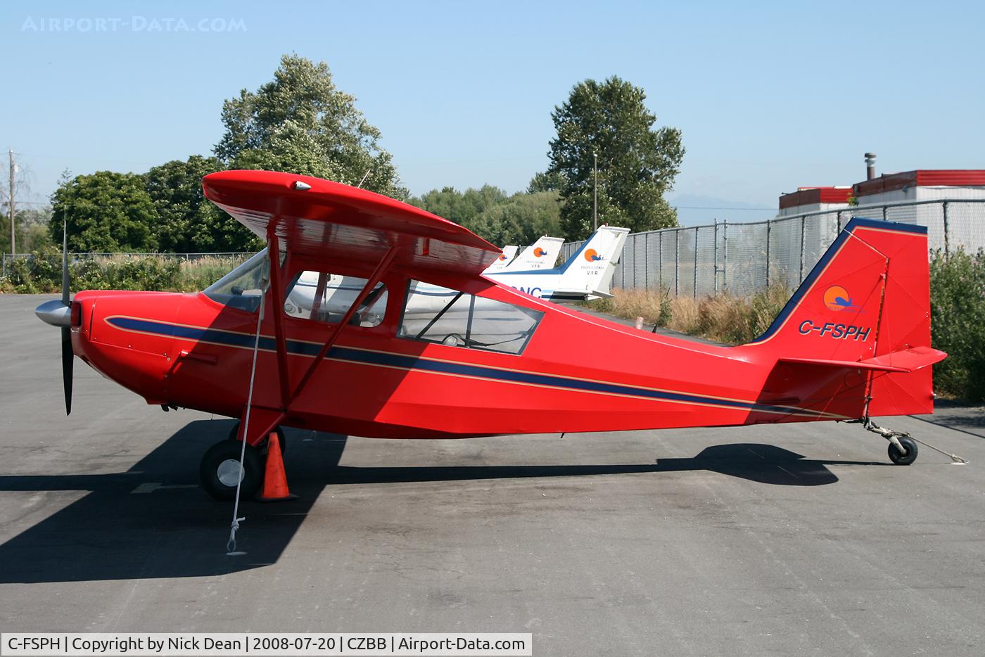 C-FSPH, 1965 Champion 7ECA Citabria C/N 7ECA 267, Boundary Bay BC