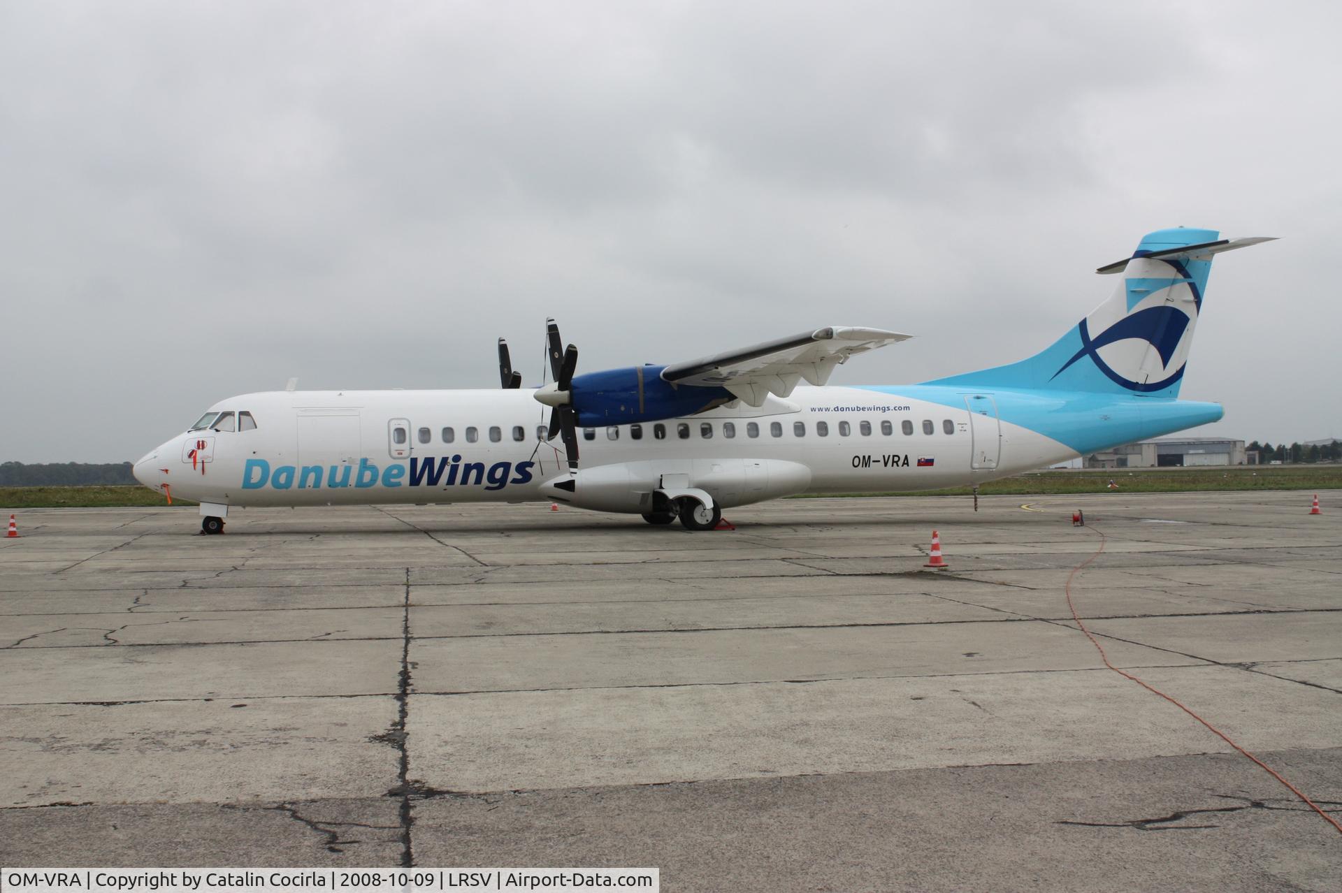 OM-VRA, 1993 ATR 72-202 C/N 373, Charter flight