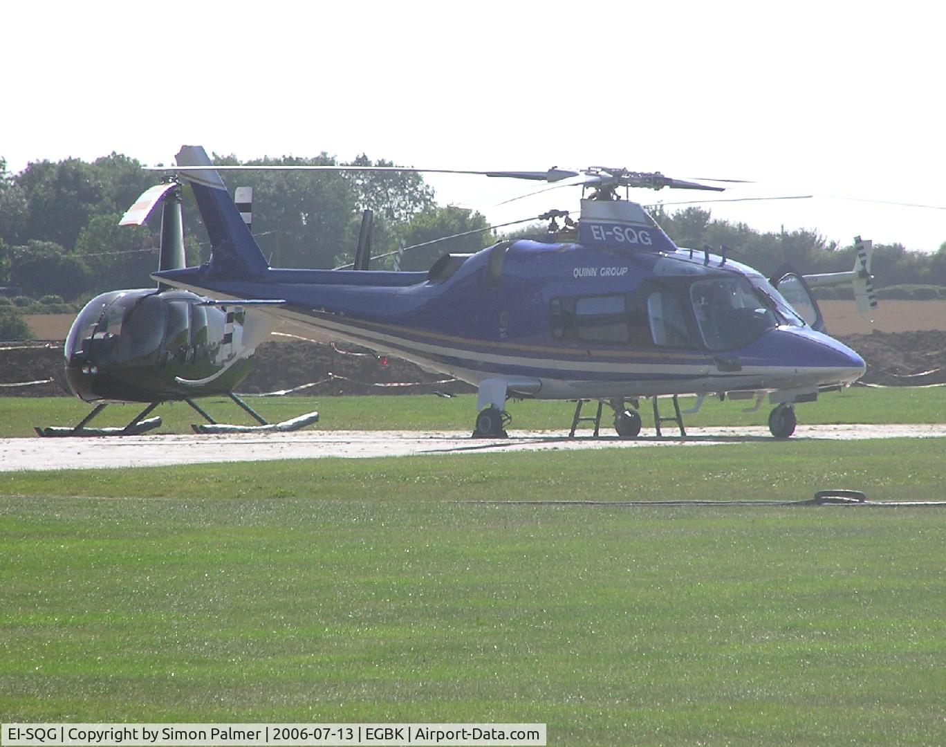 EI-SQG, 2001 Agusta A-109E Power Elite C/N 11084, A109 at Sywell