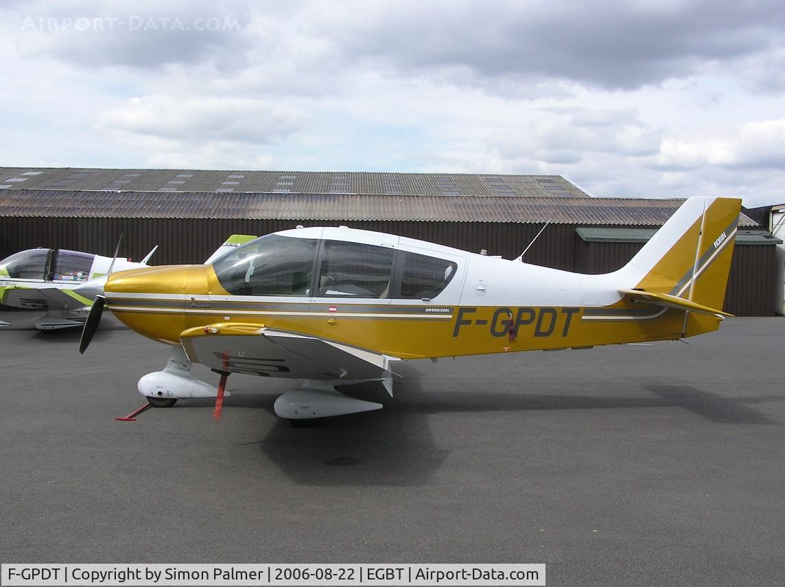 F-GPDT, 1999 Robin DR-400-500 C/N 0014, Robin DR400 President
