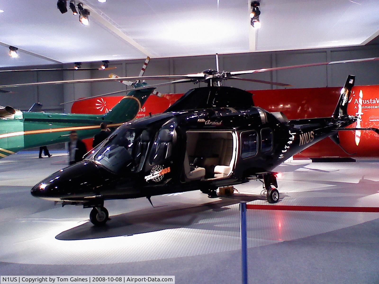 N1US, 2007 Agusta A-109S Grand C/N 22040, N1US at NBAA2008 Orlando, FL