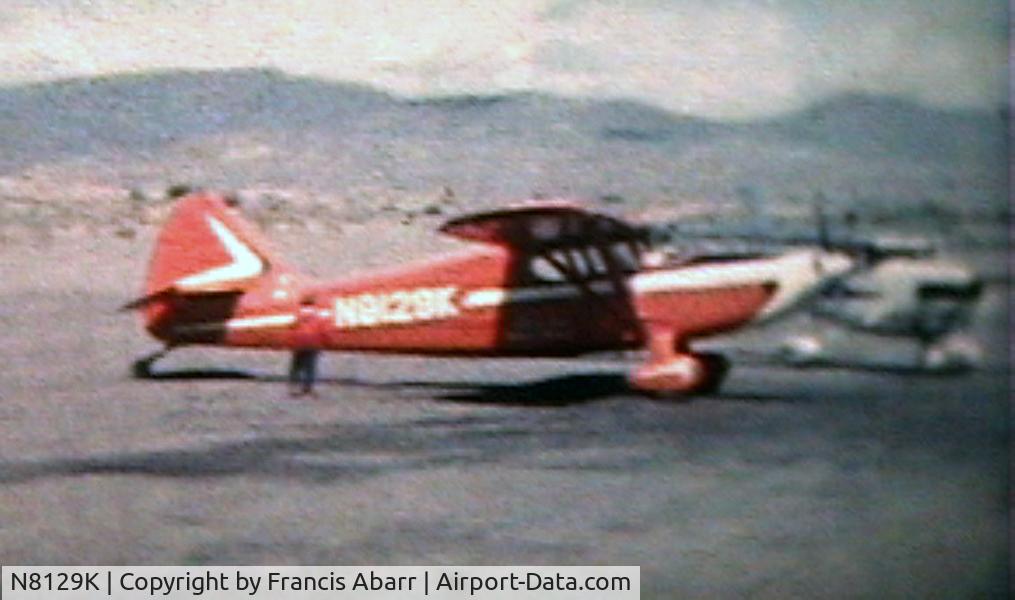 N8129K, 1947 Stinson 108-2 Voyager C/N 108-3129, Circa 1961, original paint scheme