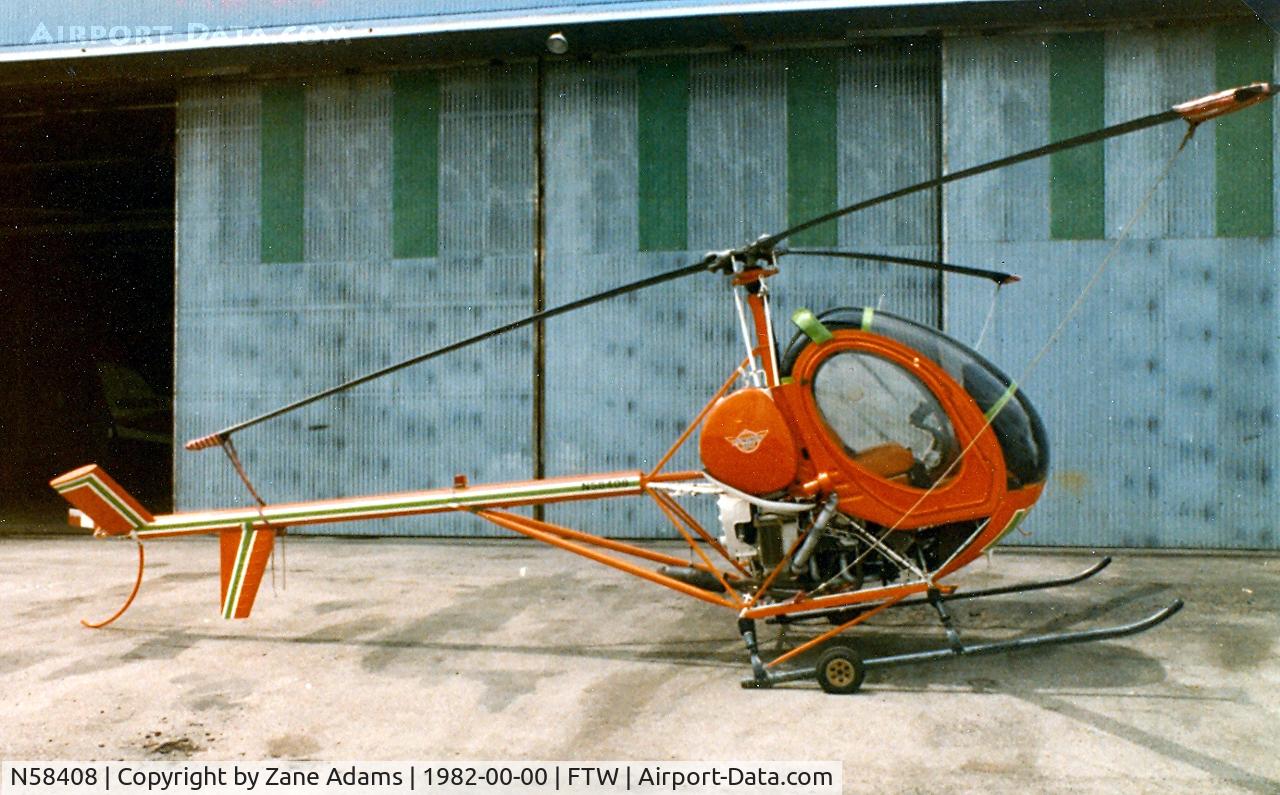 N58408, Hughes 269C C/N 109837, At Meacham Field