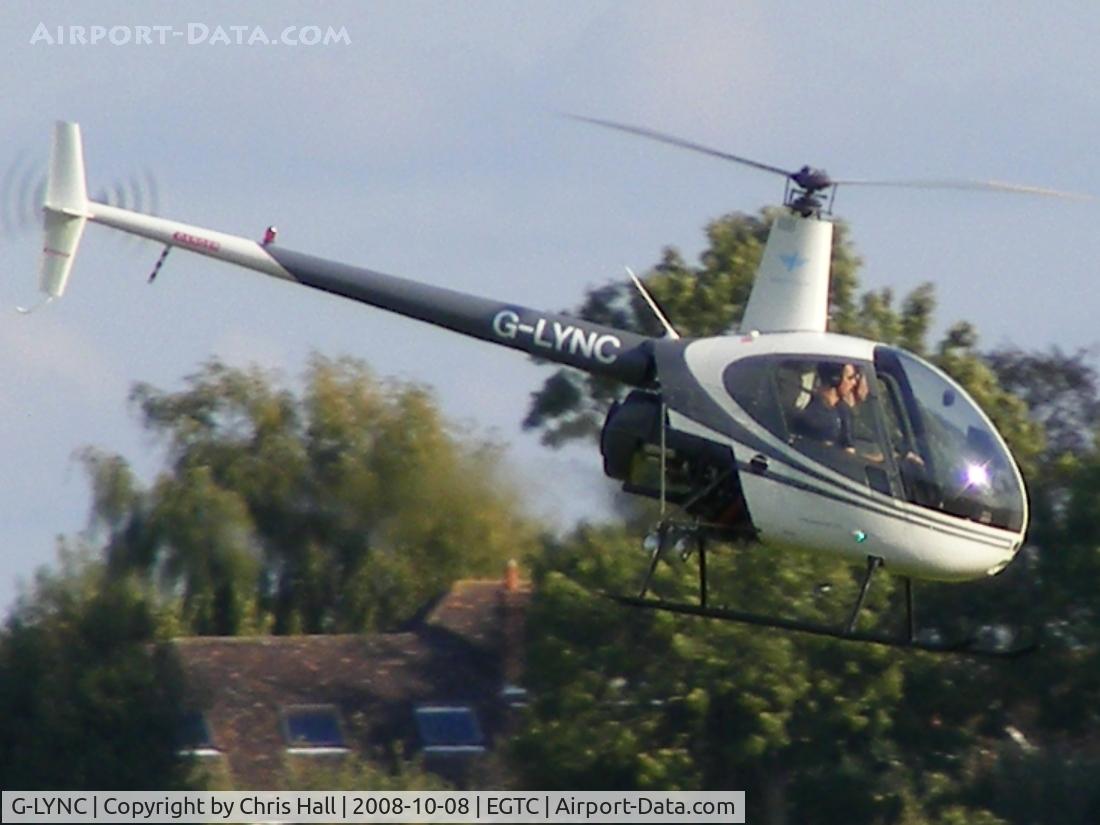 G-LYNC, 2000 Robinson R22 Beta C/N 3069, TRAFFIC MANAGEMENT SERVICES LTD