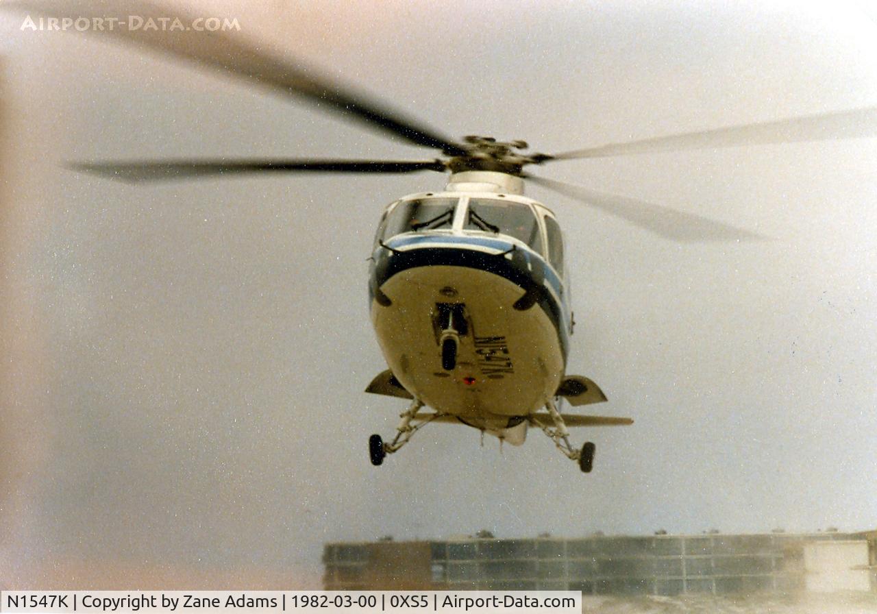 N1547K, 1980 Sikorsky S-76A C/N 760085, Sikorsky S-76A on South Padre Island Beach