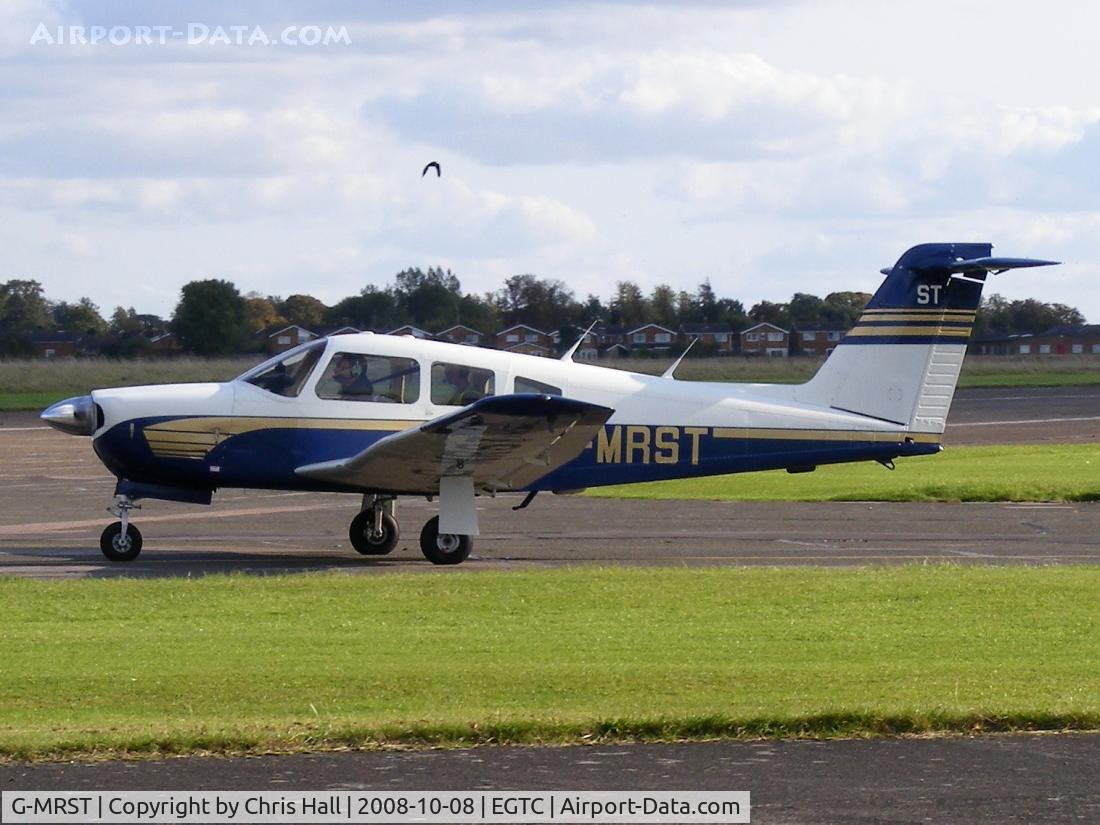 G-MRST, 1979 Piper PA-28RT-201 Arrow IV C/N 28R-7918068, CALVERTON FLYING GROUP LTD
