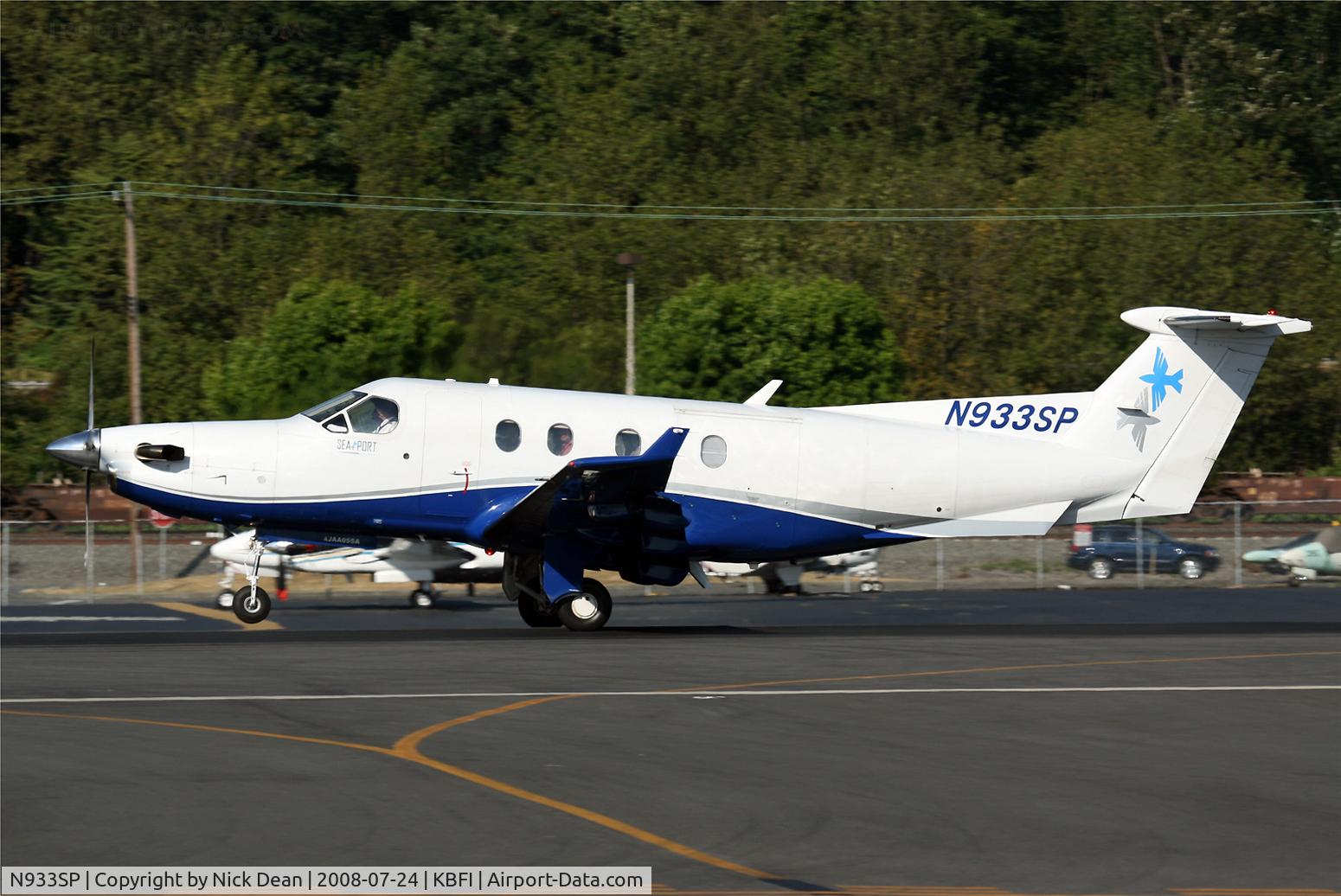 N933SP, 1998 Pilatus PC-12/45 C/N 240, /