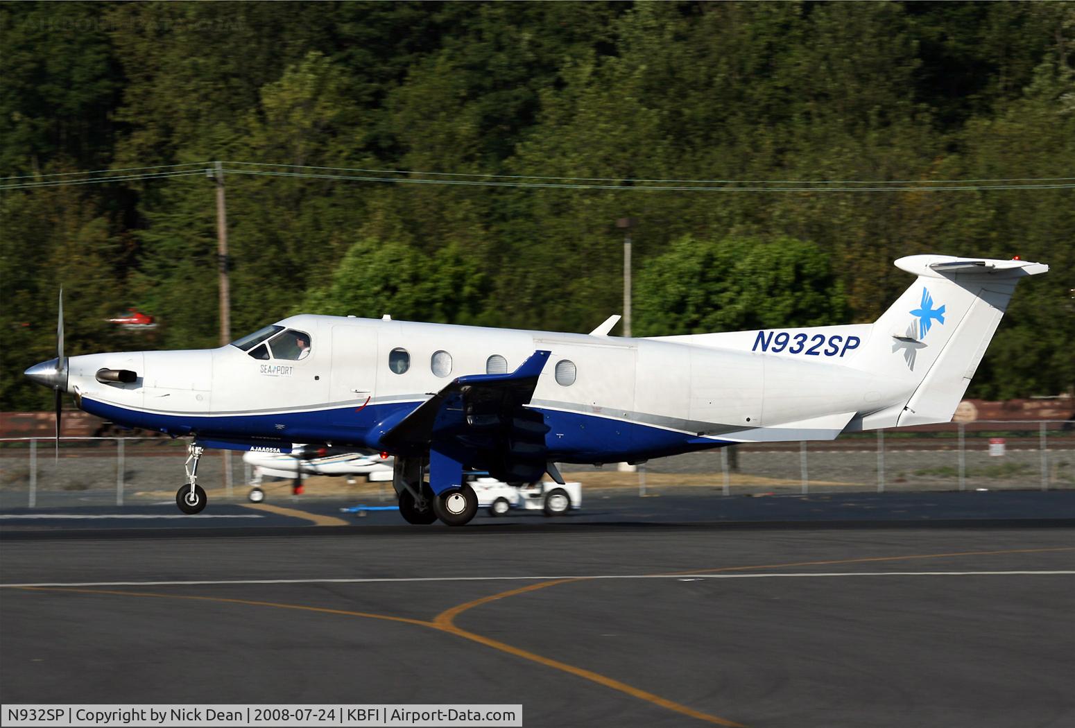N932SP, 1998 Pilatus PC-12/45 C/N 222, /