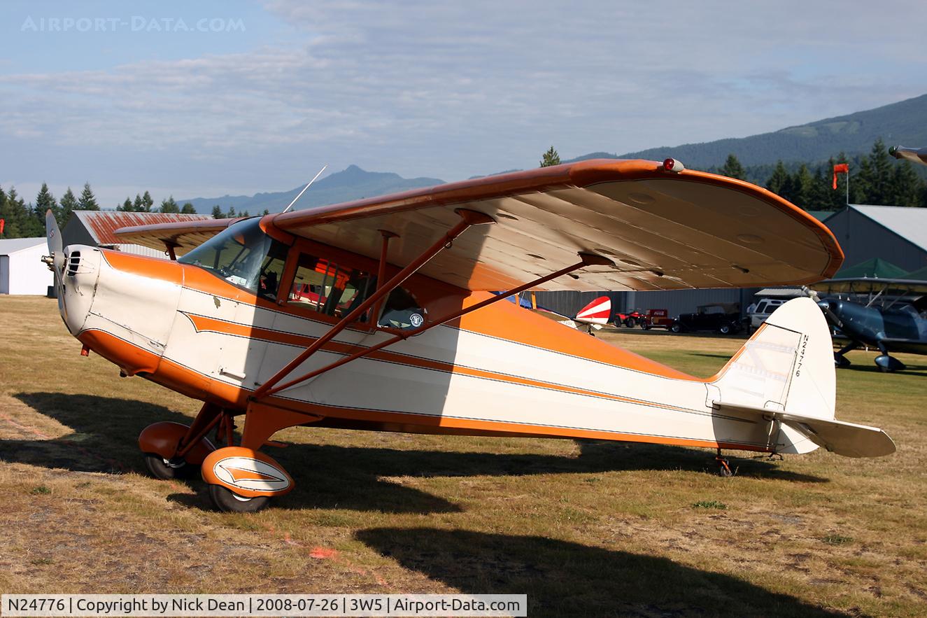N24776, 1939 Piper J4A C/N 4-718, /