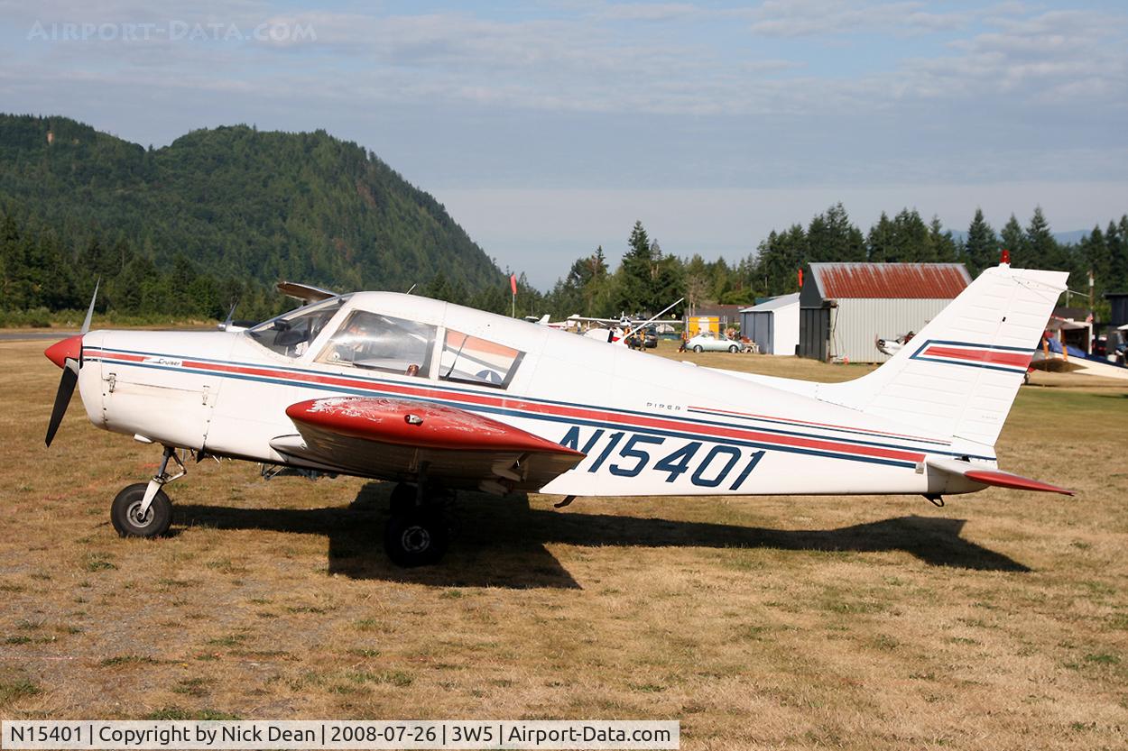 N15401, 1972 Piper PA-28-140 C/N 28-7325057, 3W5