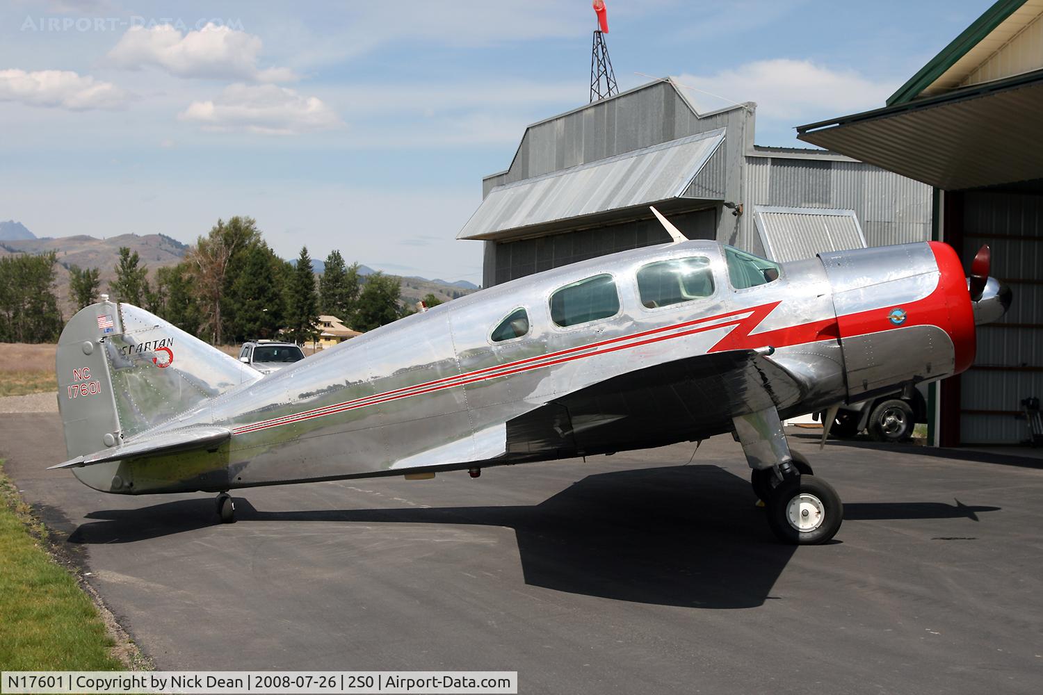 N17601, 1937 Spartan 7W Executive C/N 6, Beautiful