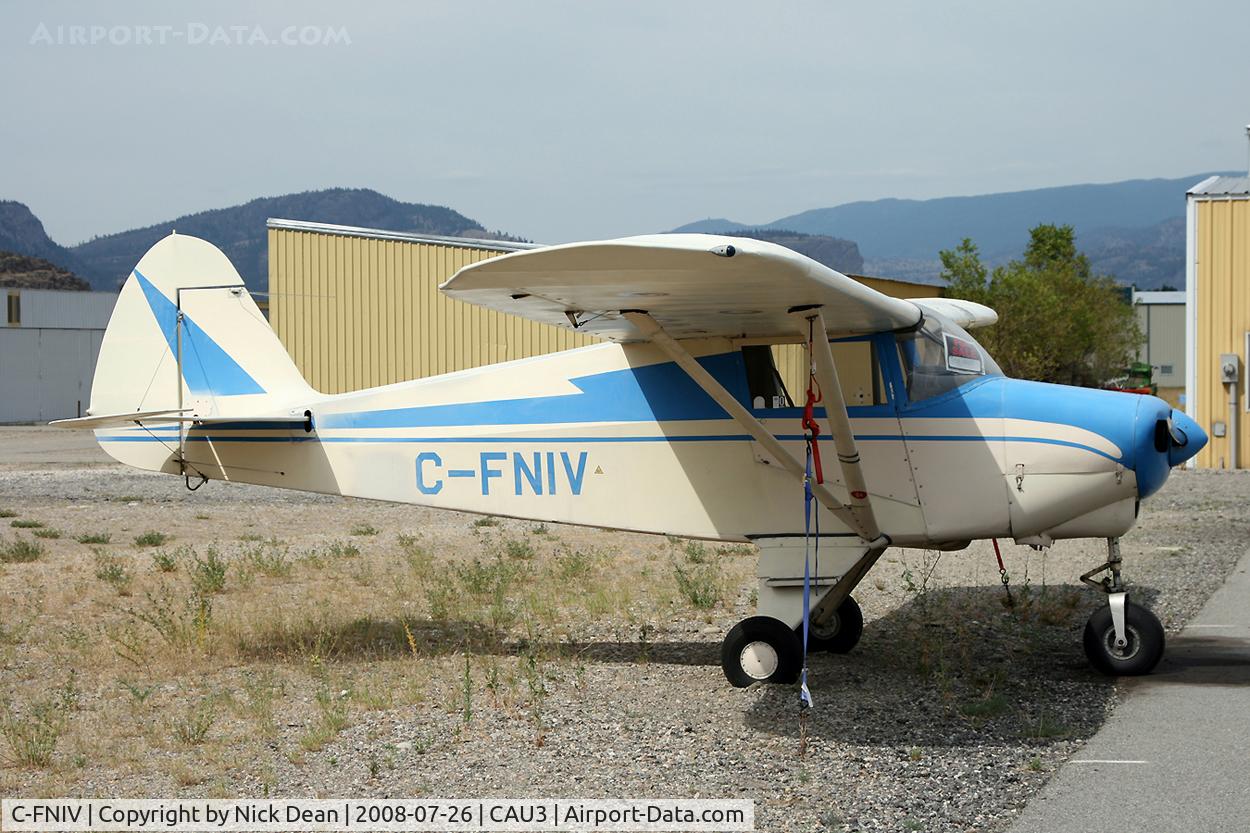 C-FNIV, 1961 Piper PA-22-108 Colt C/N 22-8139, Oliver BC
