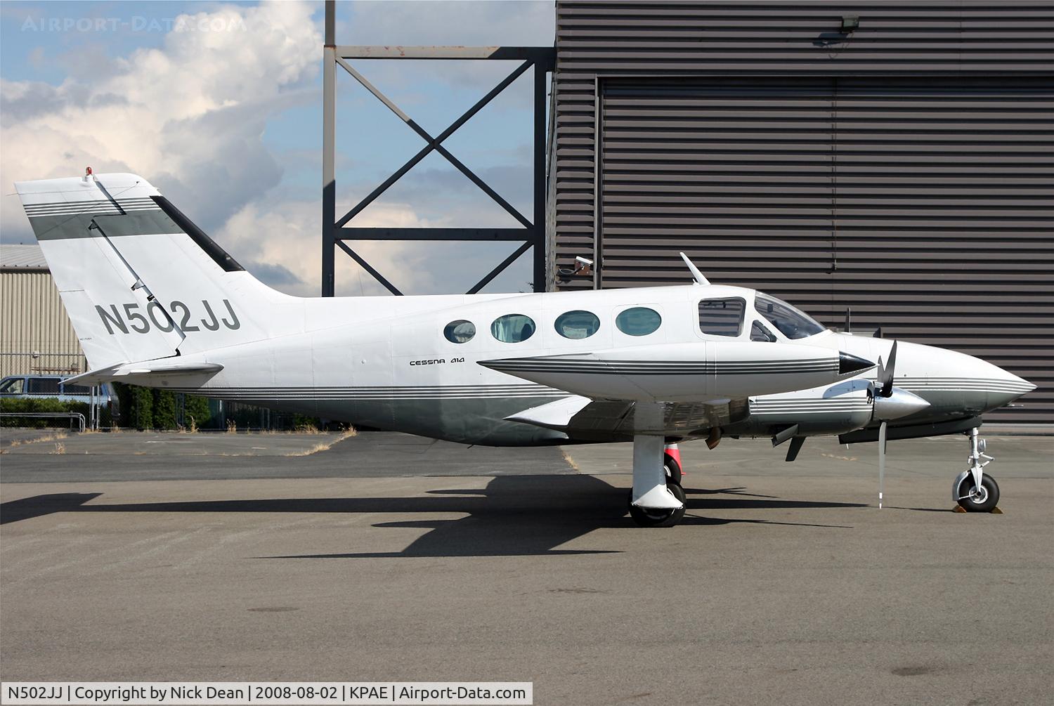 N502JJ, 1970 Cessna 414 Chancellor C/N 414-0061, /