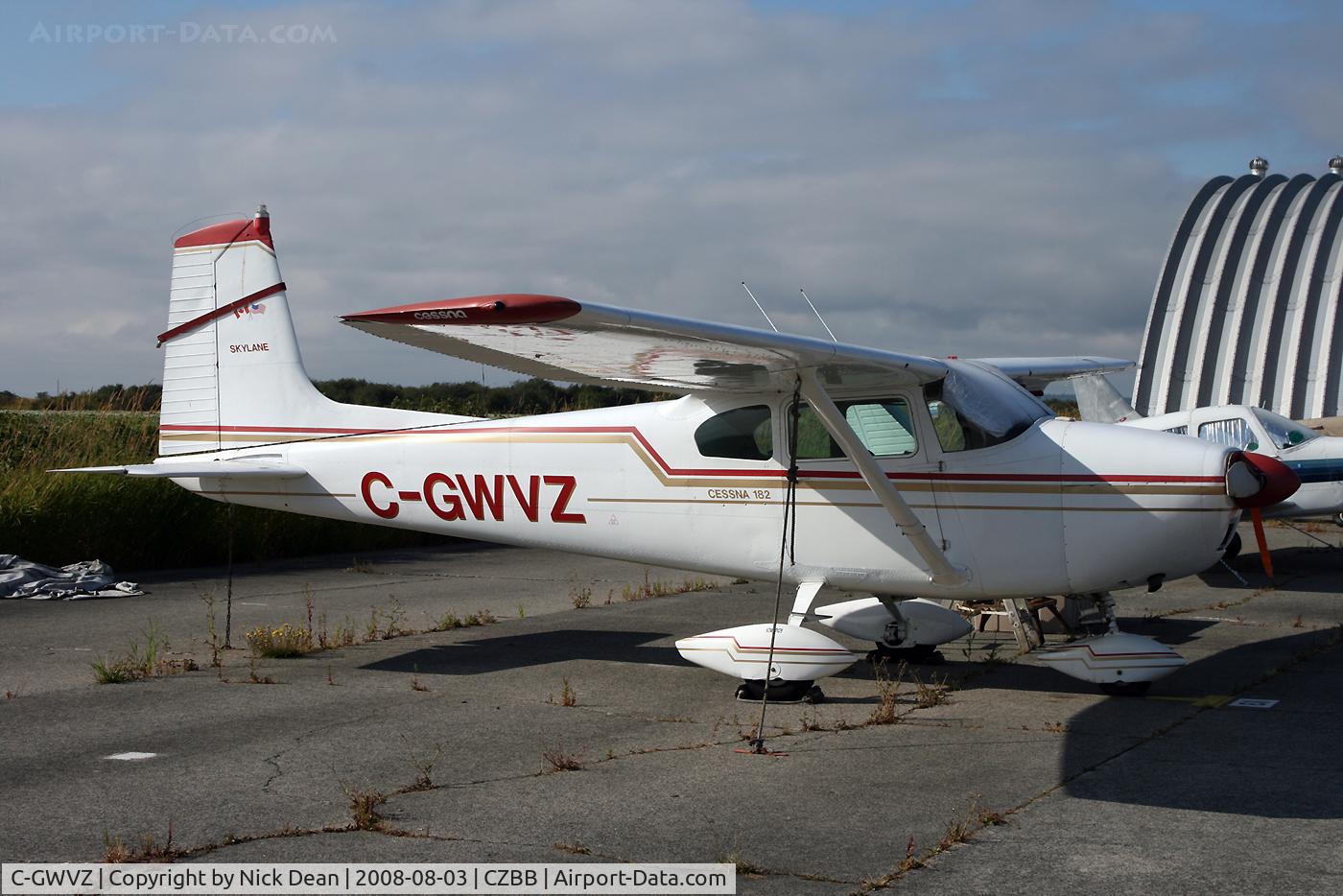C-GWVZ, 1959 Cessna 182B Skylane C/N 52113, Boundary Bay BC