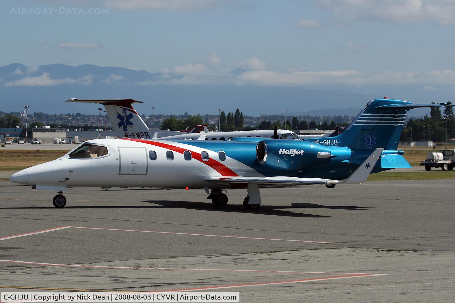 C-GHJU, 1996 Learjet 31A C/N 31-120, CYVR