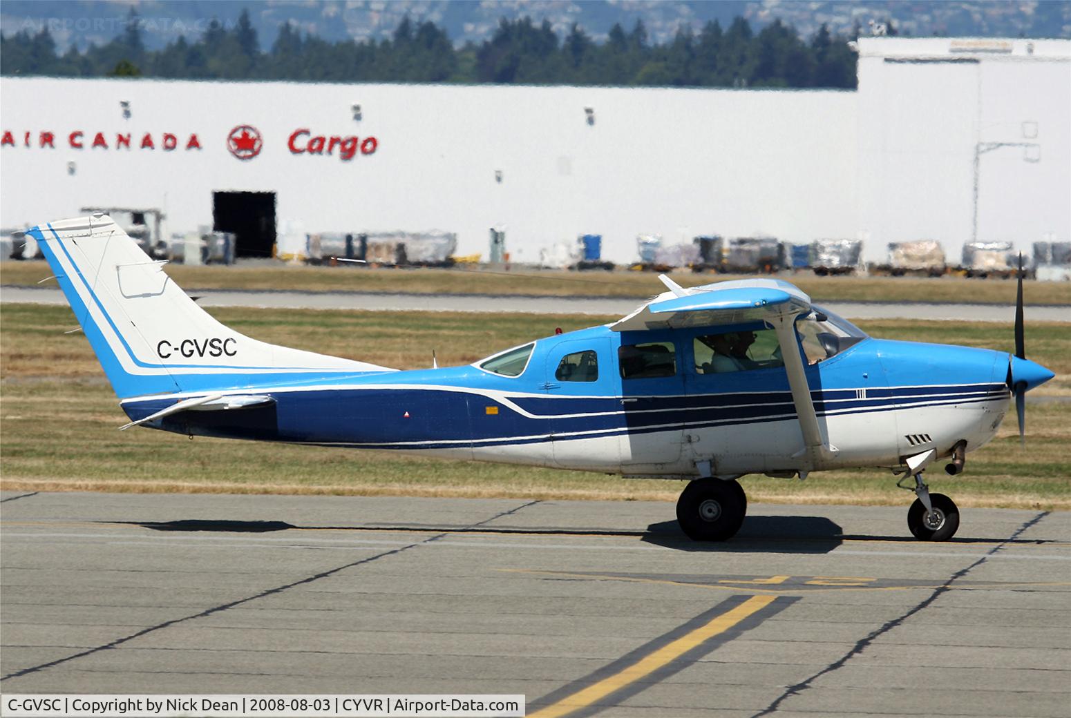 C-GVSC, 1973 Cessna TU206F Turbo Stationair C/N U20601955, /