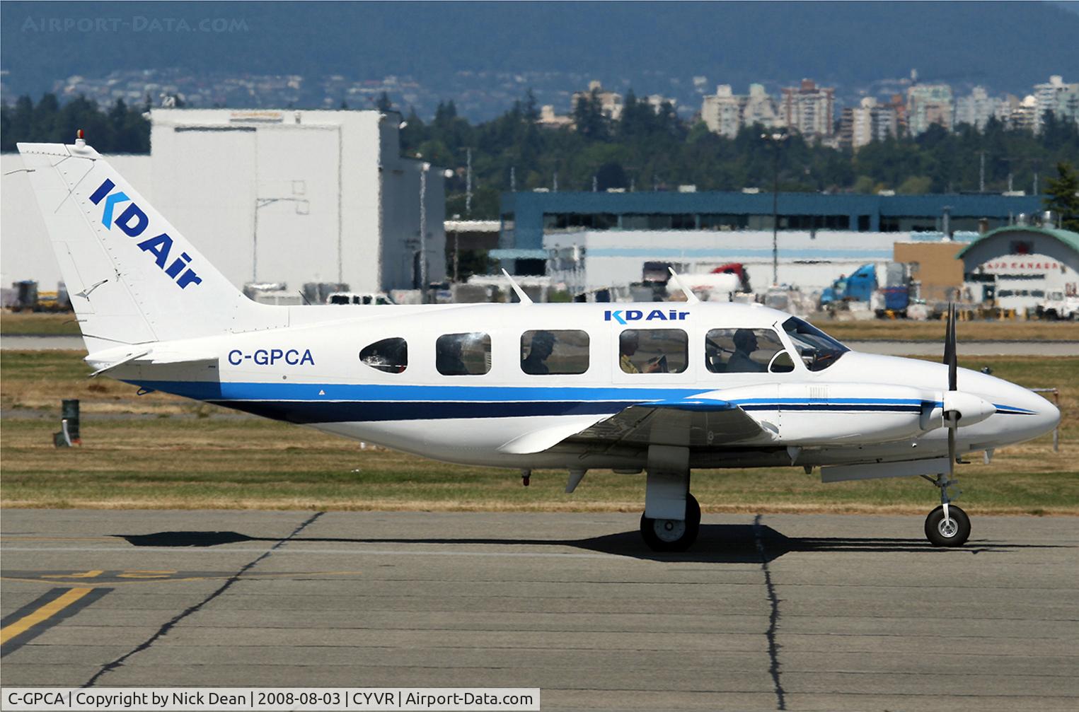 C-GPCA, 1969 Piper PA-31-310 Navajo C/N 31-42, /