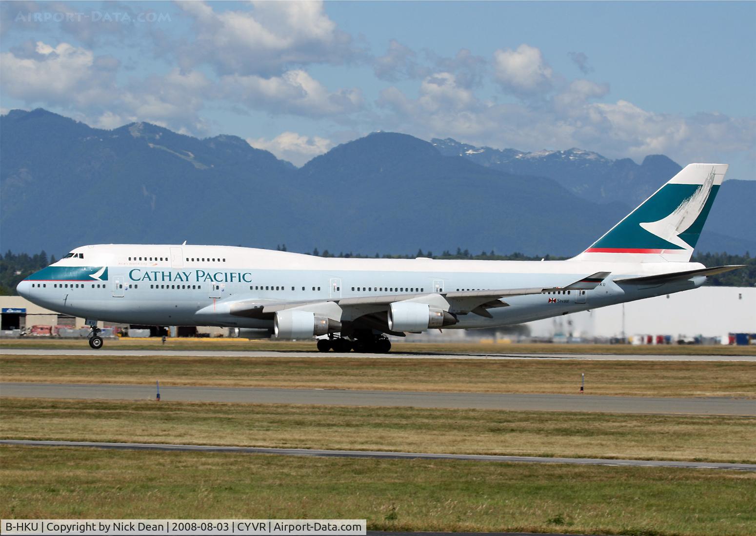 B-HKU, 1993 Boeing 747-412 C/N 27069, /