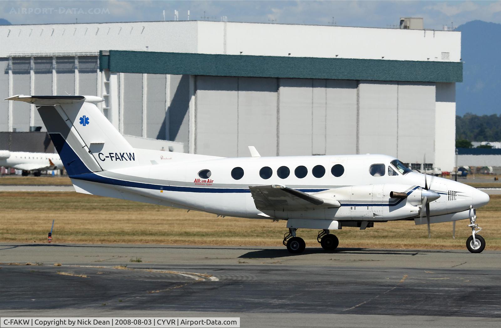 C-FAKW, 1989 Beech Super King Air 300LW C/N FA-183, /