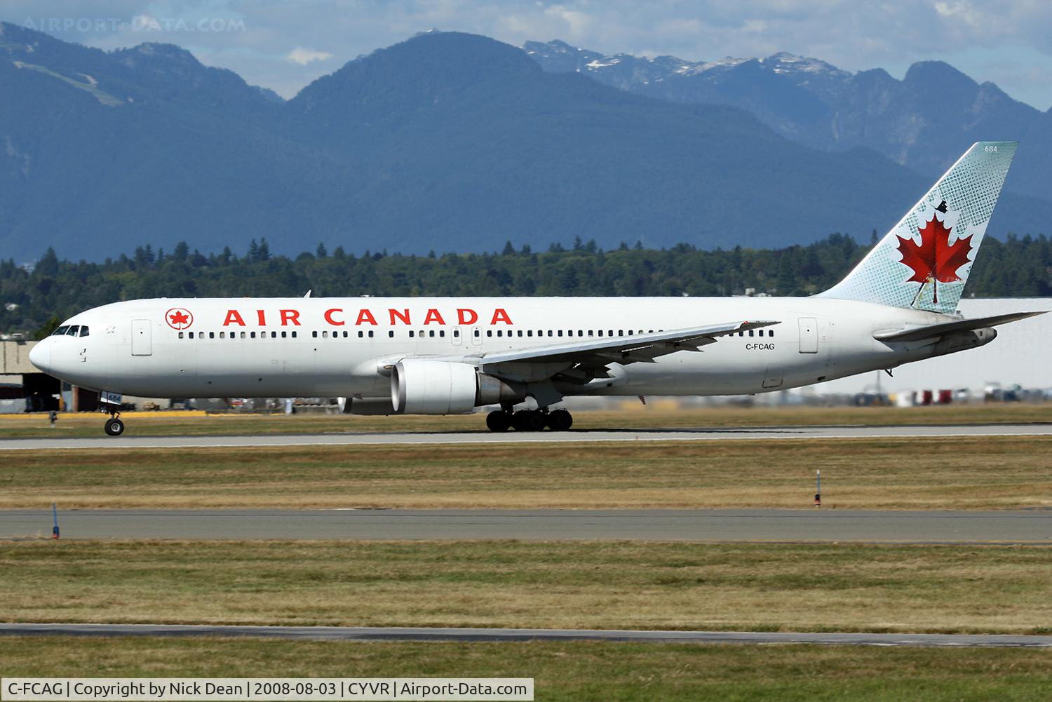 C-FCAG, 1988 Boeing 767-375/ER C/N 24085, /