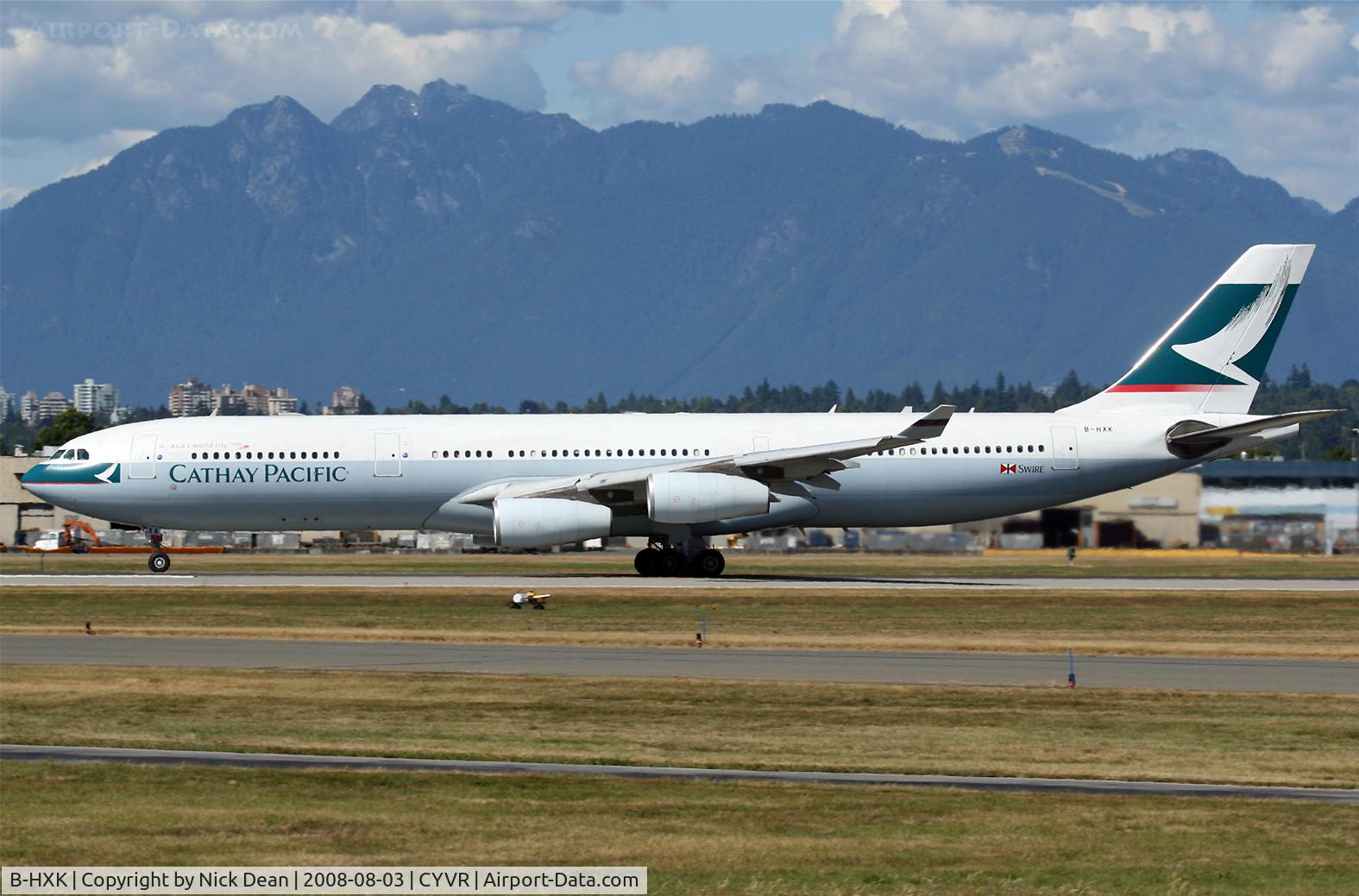 B-HXK, Airbus A340-313 C/N 228, /