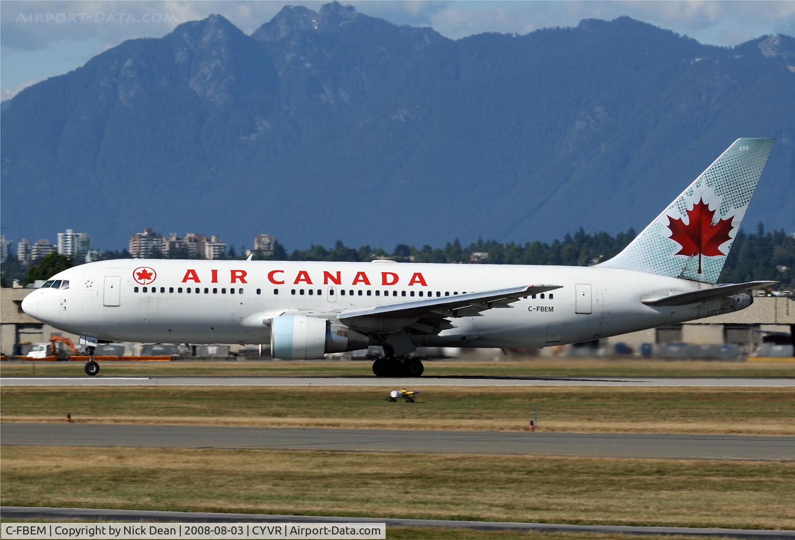 C-FBEM, 1989 Boeing 767-233 C/N 24325, /