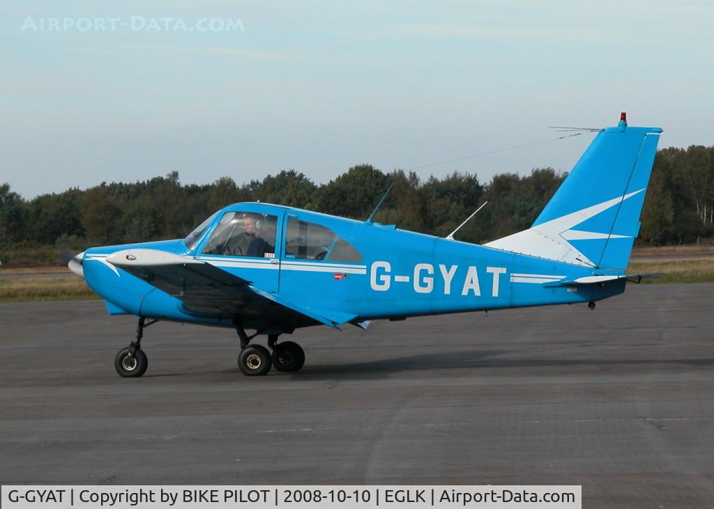 G-GYAT, 1966 Gardan GY-80-180 Horizon C/N 136, REGULAR VISITOR TO BLACKBUSHE Previous ID: D-EAZZ 