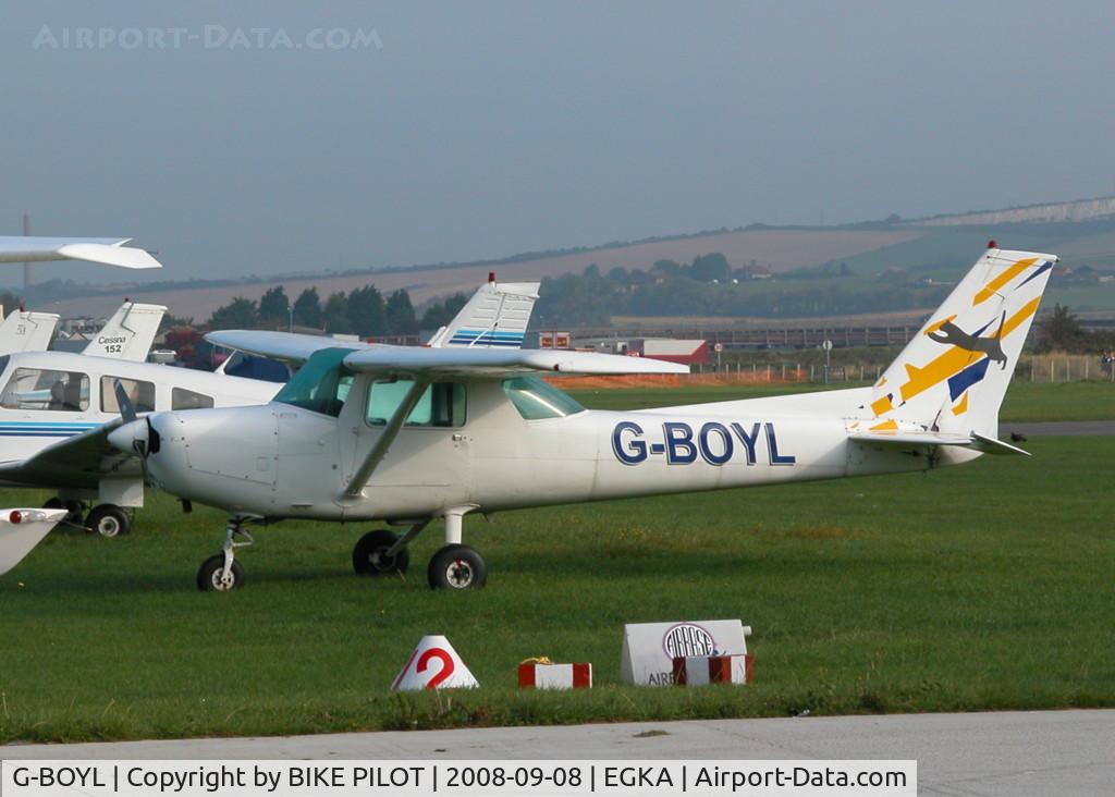 G-BOYL, 1980 Cessna 152 C/N 152-84379, I DEDICATE THIS SHOT TO MY CAT CINDY Previous ID: N6232L  