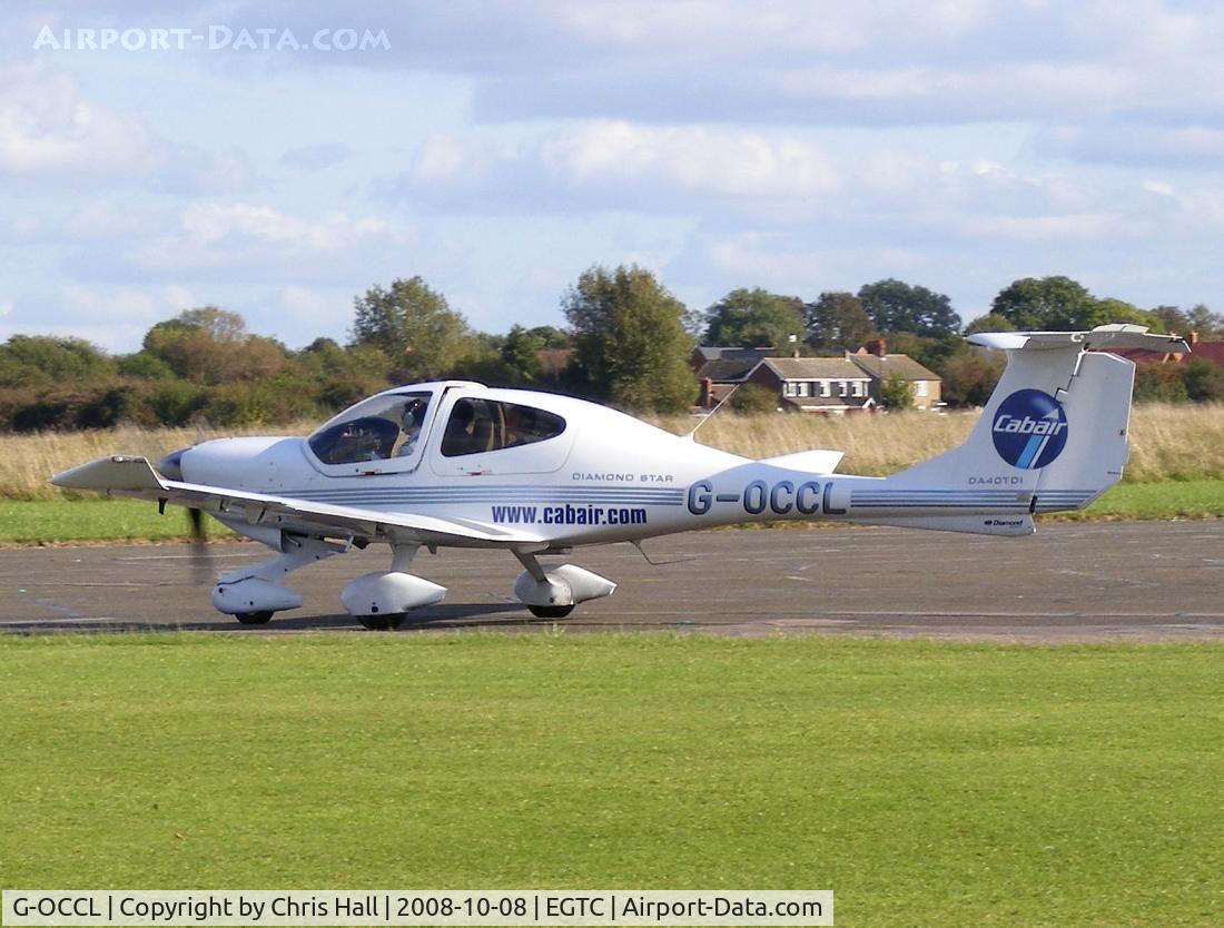 G-OCCL, 2006 Diamond DA-40D Diamond Star C/N D4.237, Cabair Ltd