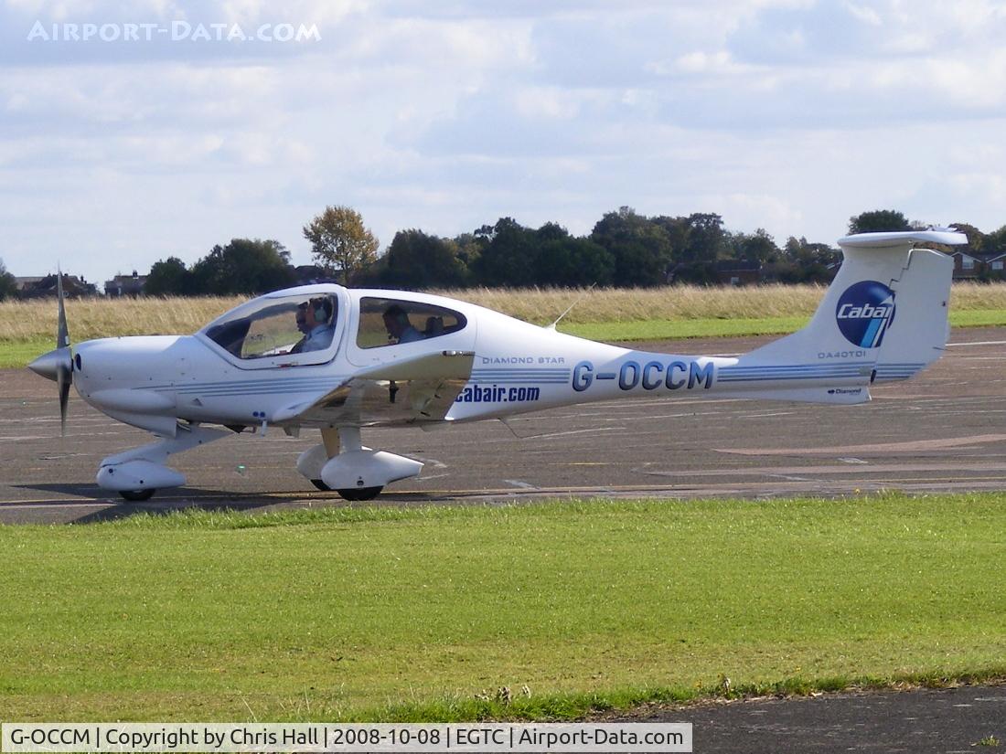 G-OCCM, 2006 Diamond DA-40D Diamond Star C/N D4.238, Cabair Ltd