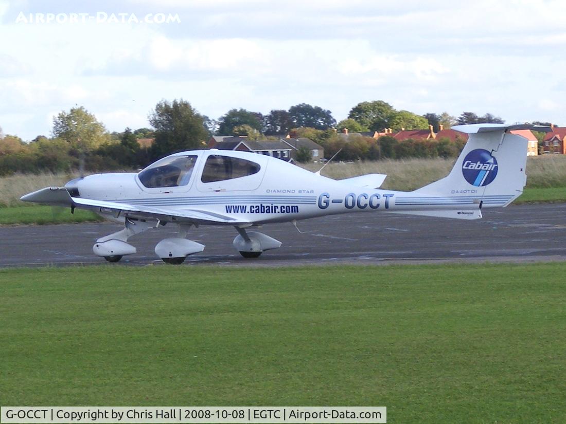 G-OCCT, 2006 Diamond DA-40D Diamond Star C/N D4.250, Cabair Ltd
