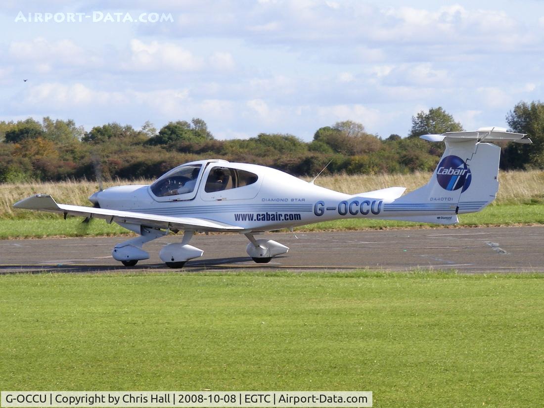 G-OCCU, 2006 Diamond DA-40D Diamond Star C/N D4.252, Cabair Ltd
