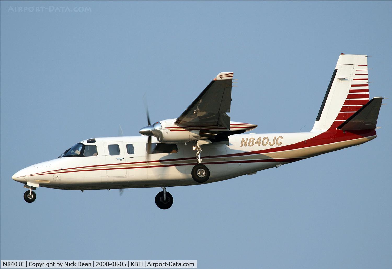 N840JC, 1980 Rockwell International 690C C/N 11643, /