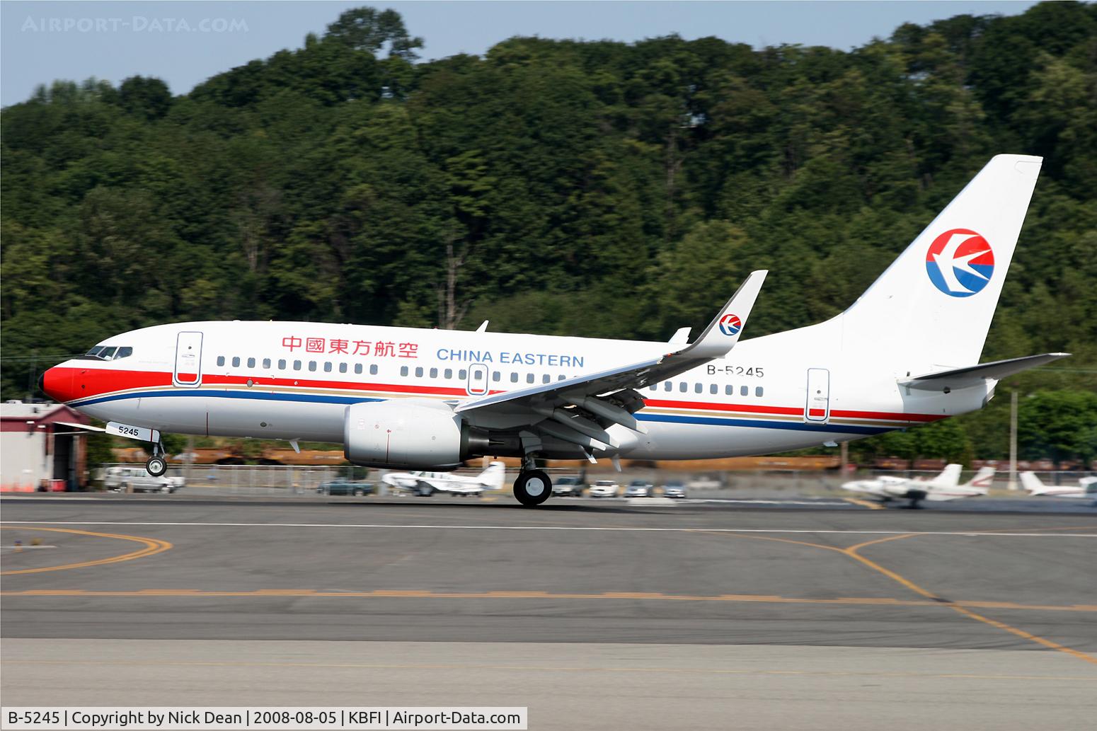B-5245, 2008 Boeing 737 C/N 36271, /