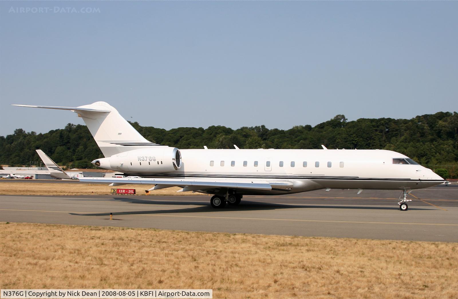 N376G, 2005 Bombardier BD-700-1A11 Global 5000 C/N 9164, /