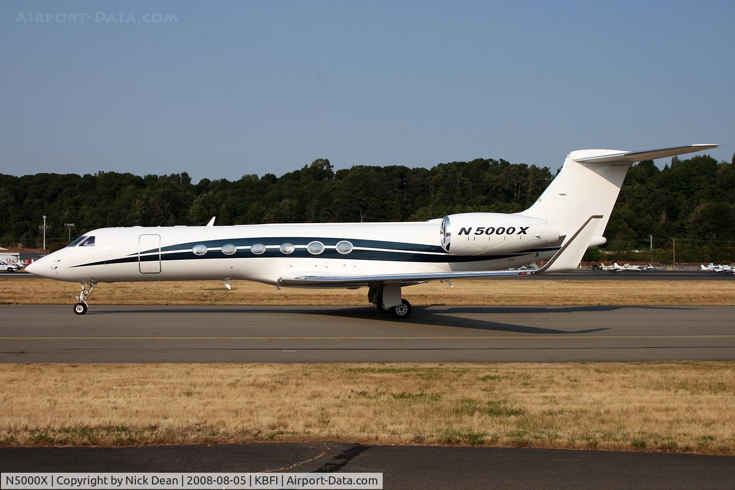 N5000X, 2000 Gulfstream Aerospace G-V C/N 611, /