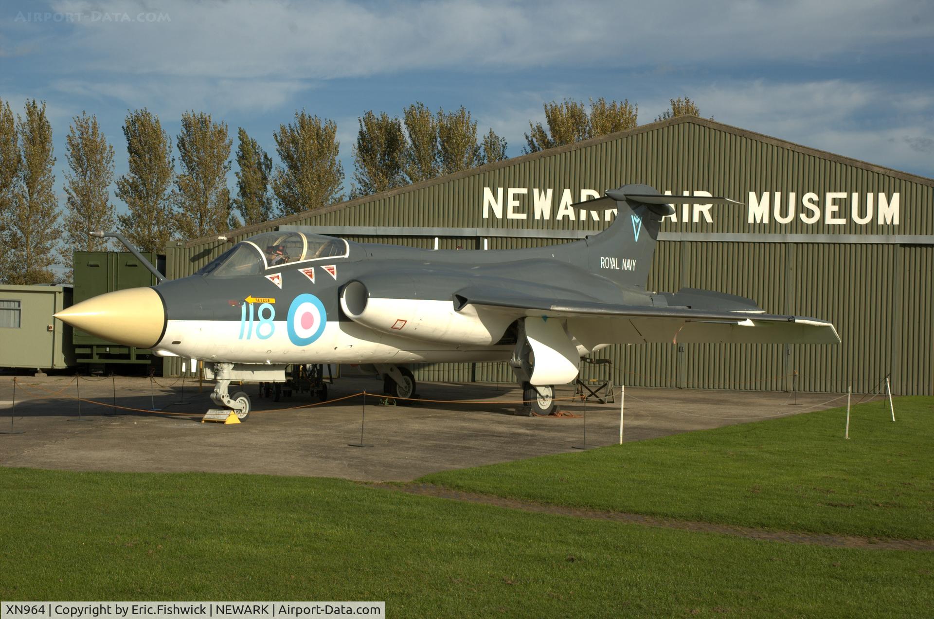XN964, 1963 Blackburn Buccaneer S.1 C/N B3-19-62, 3. XN964 at Newark Air Museum - October 2008
