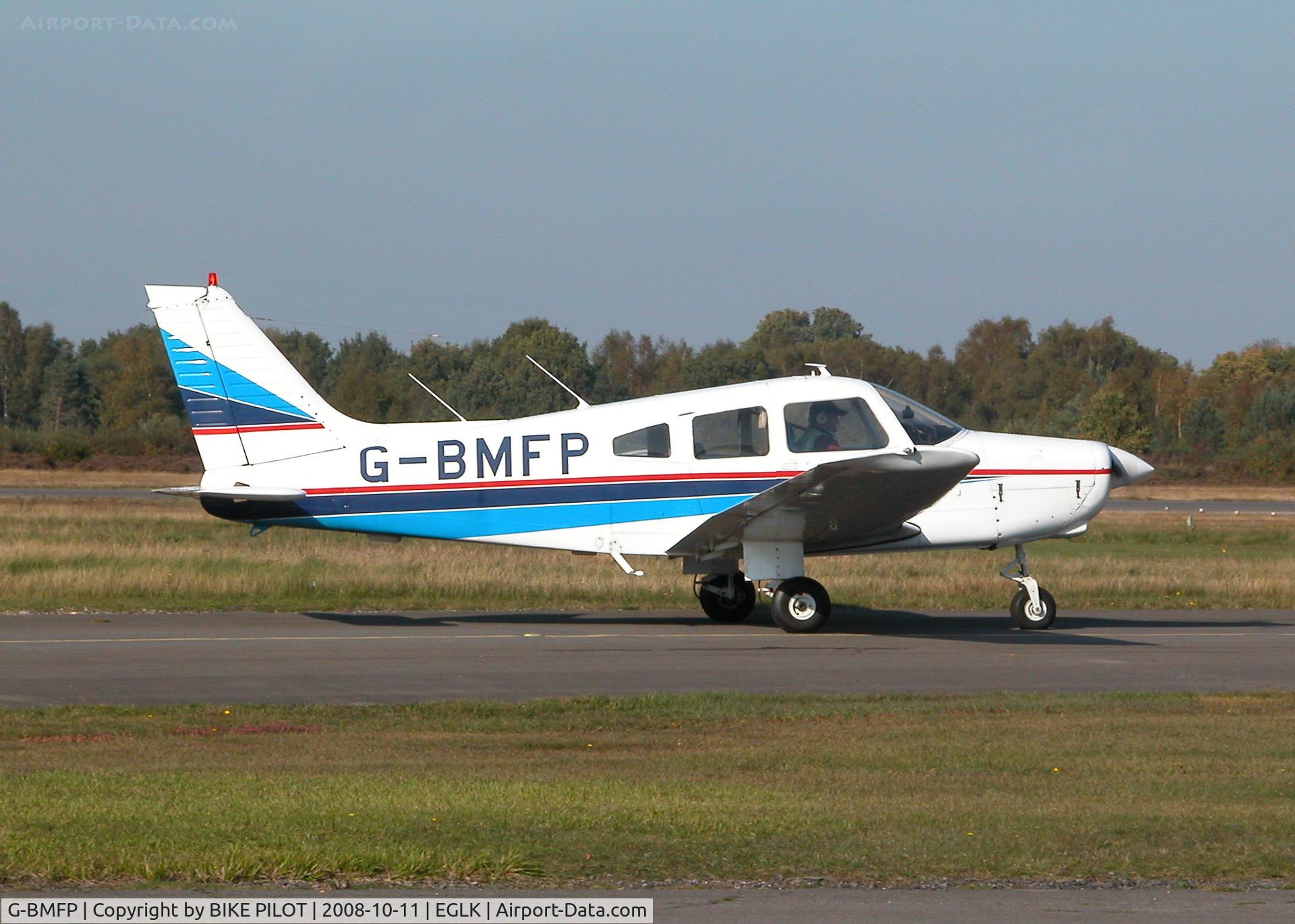 G-BMFP, 1979 Piper PA-28-161 Cherokee Warrior II C/N 28-7916243, BLACKBUSHE RESIDENT