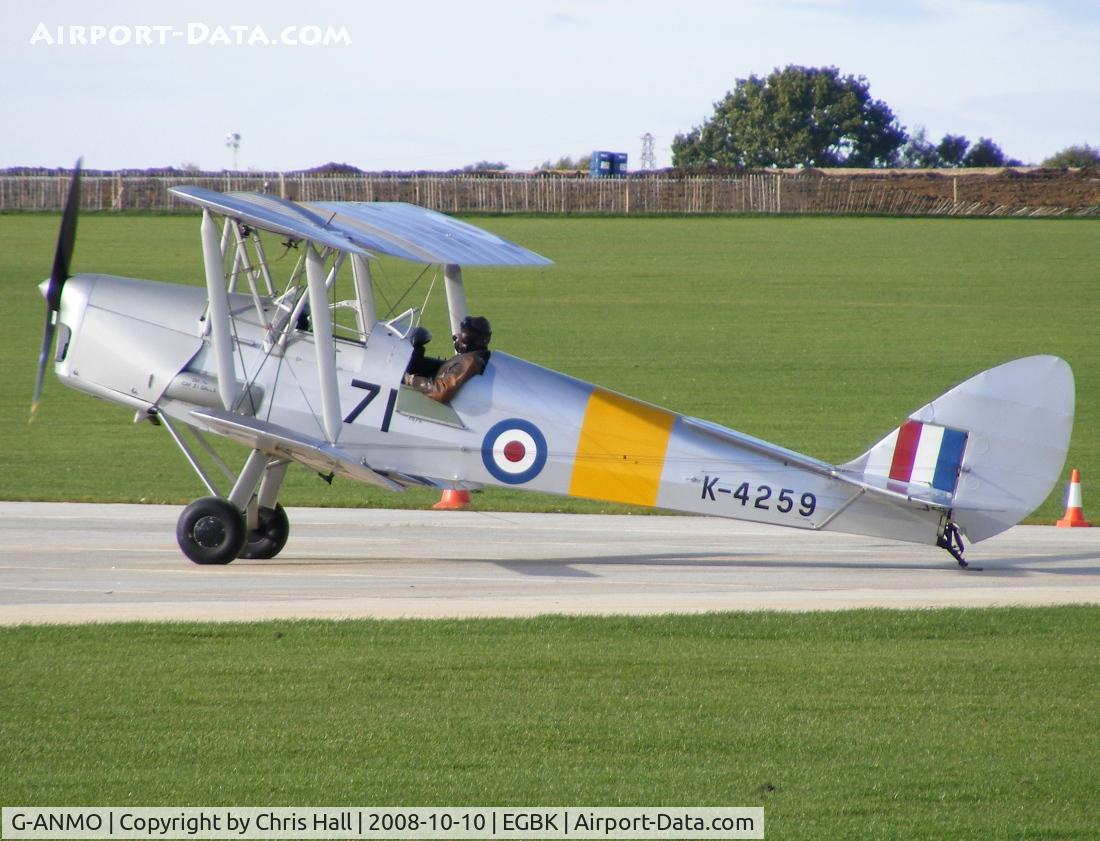 G-ANMO, 1935 De Havilland DH-82A Tiger Moth II C/N 3255, wearing its old RAF number K4259