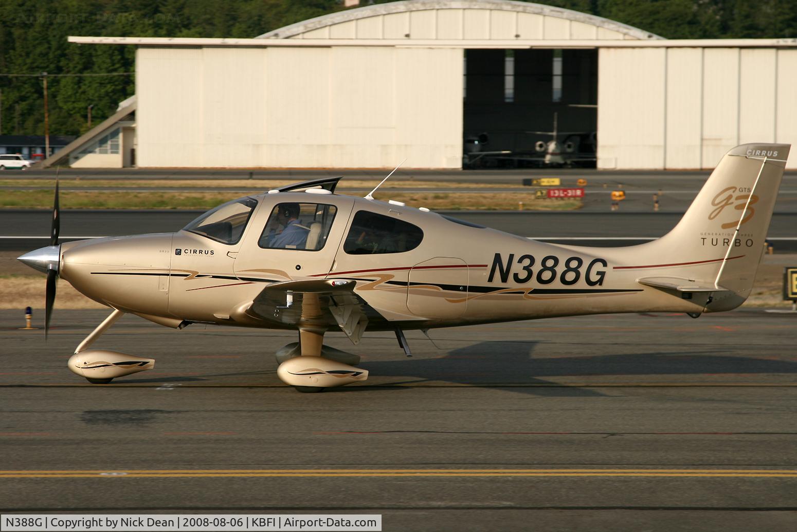 N388G, 2007 Cirrus SR22 C/N 2590, /